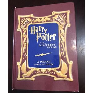 Harry Potter and the Sorcerer's Stone: A Deluxe Pop-Up Book (Hardcover, 2001)